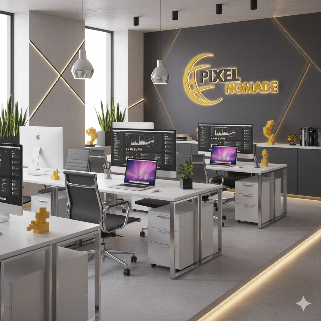 Bureau moderne Pixel nomade