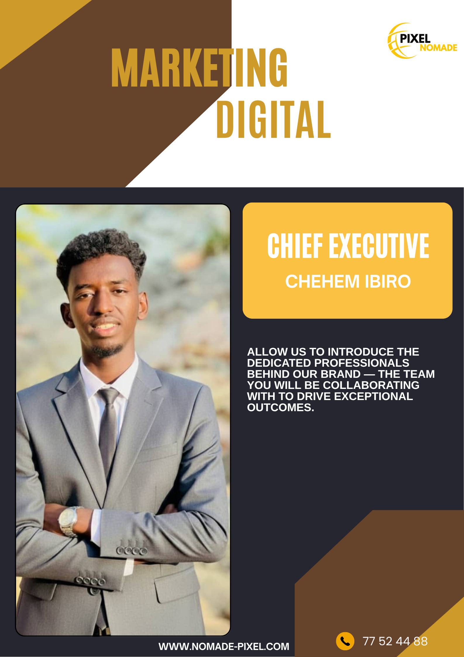 Équipe in'COM au travail